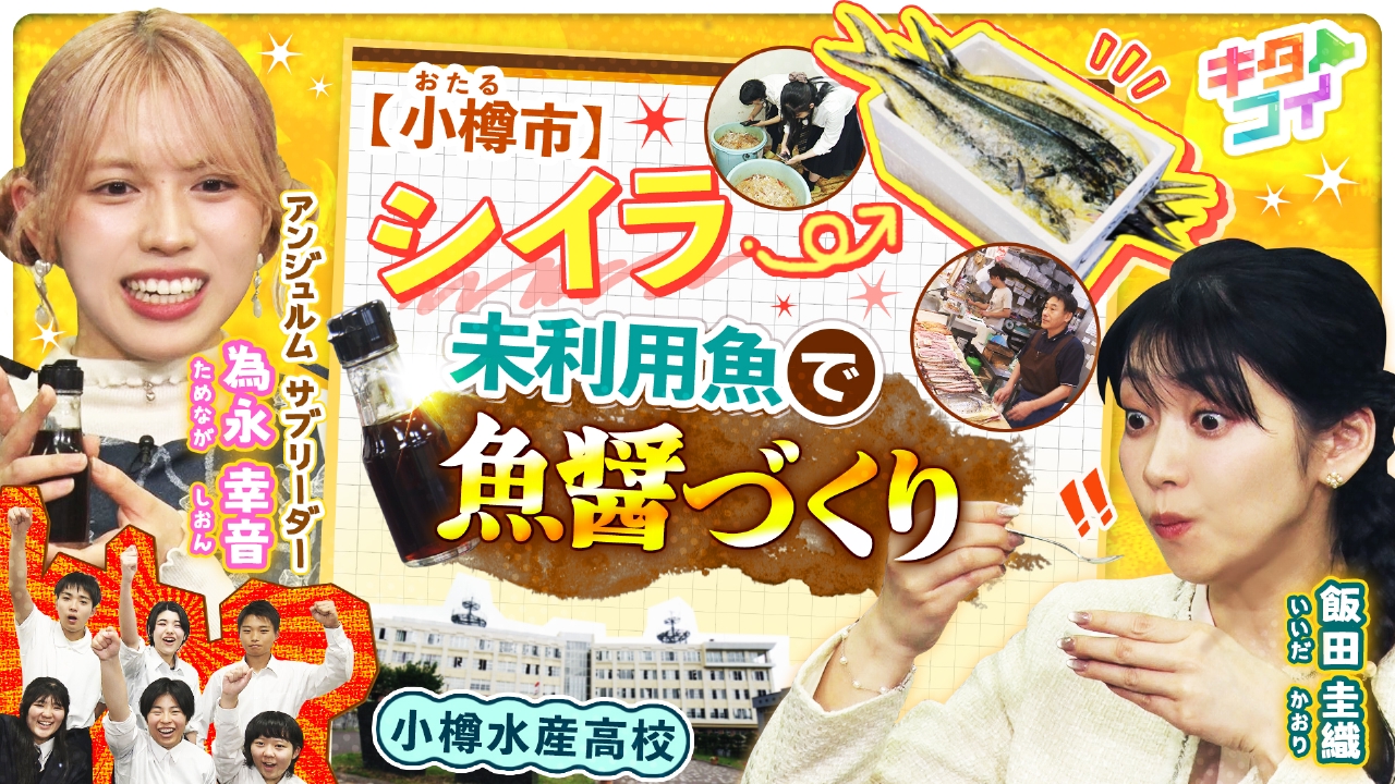 飯田圭織＆為永幸音、未利用魚で商品開発！