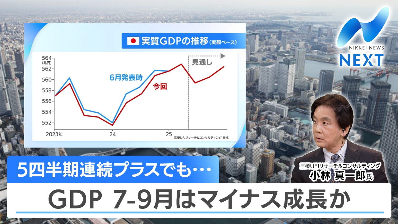 GDP5四半期連続プラス 景気後退は回避？▼速報・米小売売上高
