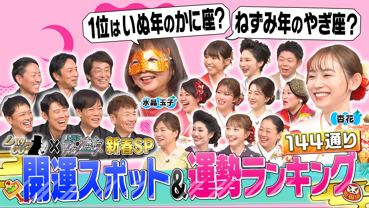 2026年元旦から運気爆上げ！注目の開運スポット＆運勢ランキング大発表SP！